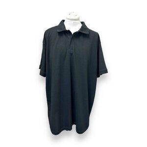 Speed Run Mens 3XL Casual Black Polo Shirt By Design In Germany Made In China